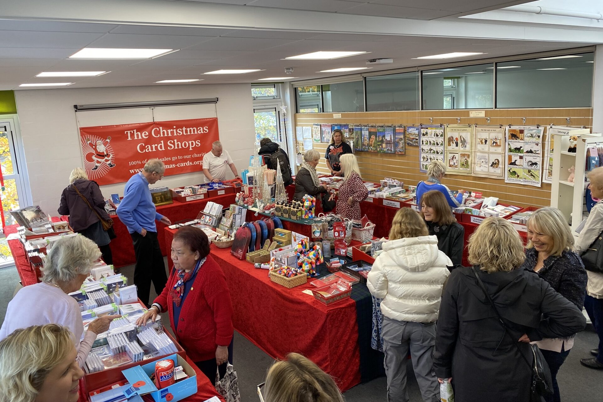 Charity Christmas Card Shops open for business Francis House Children