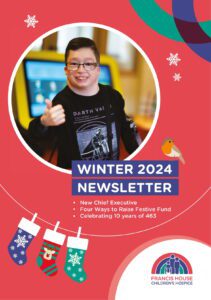 Cover page of Francis House Winter Newsletter